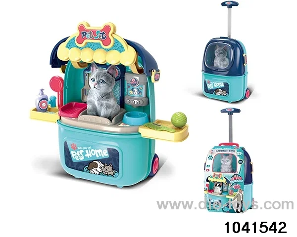 Pet trolley case (male) in paper card