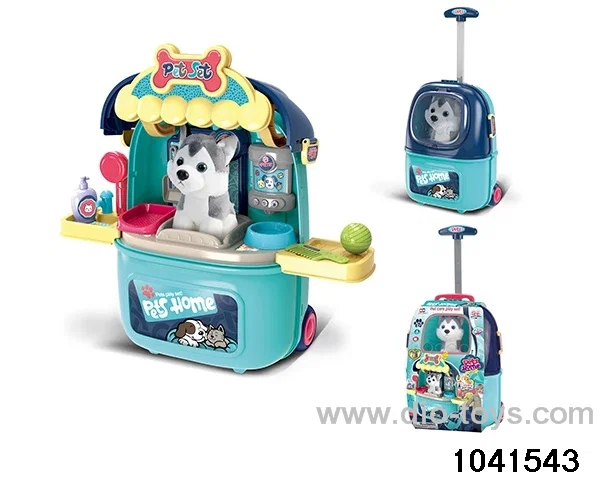 Pet trolley case (male) in paper card