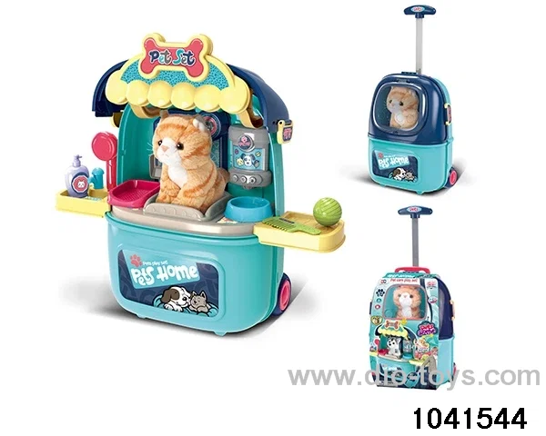 Pet trolley case (male) in paper card