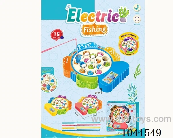 Electric fishing tray 3color mixed loading not included battery