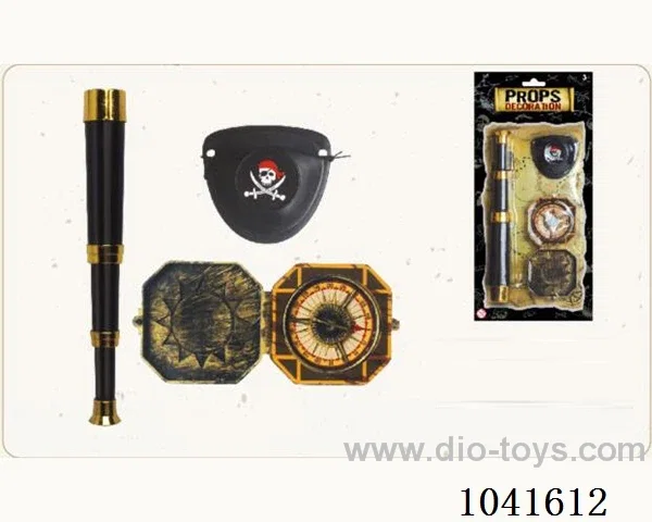 Pirate weapon set in blister