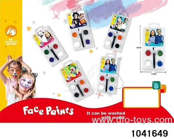 Face Color Set in Blister card