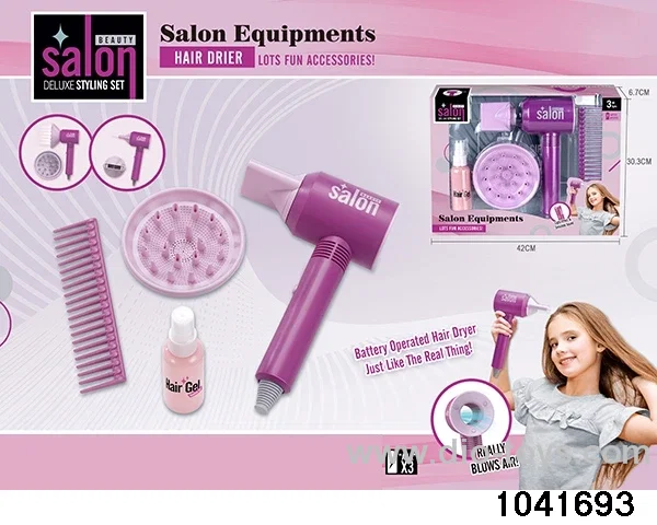 Hairdressing Set in window box