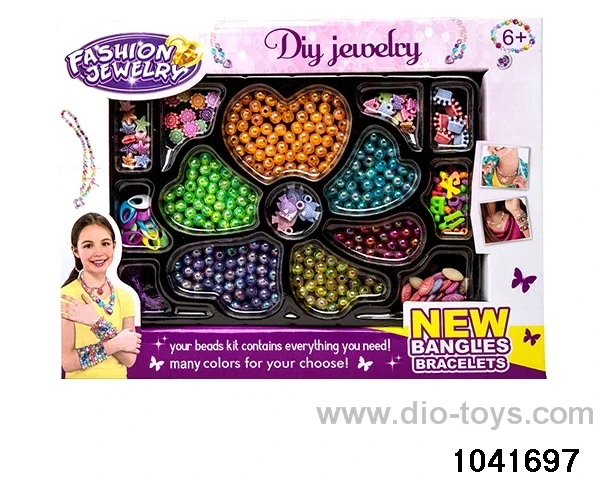 Beadwork in window box