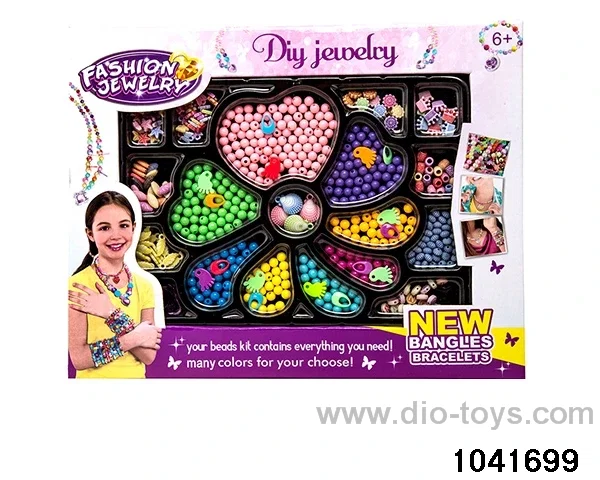 Beadwork in window box