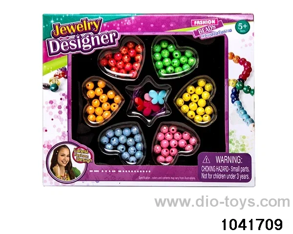 Beadwork in window box