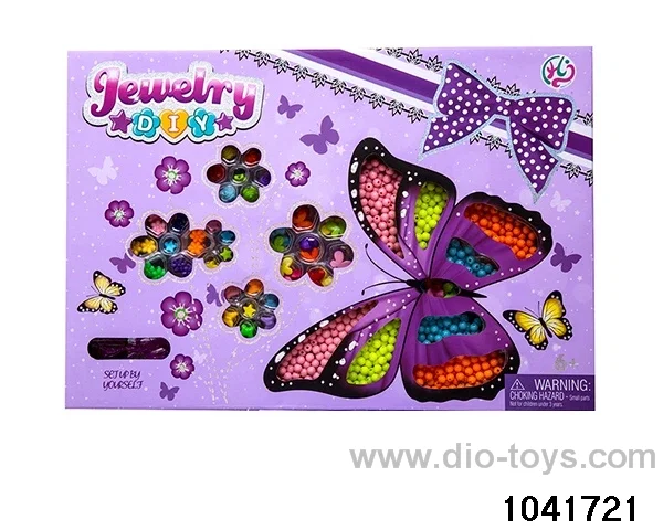 Beadwork in window box