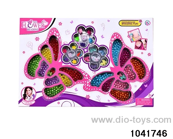 Beadwork in window box