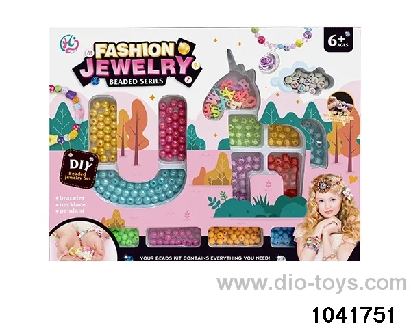 Beadwork in window box
