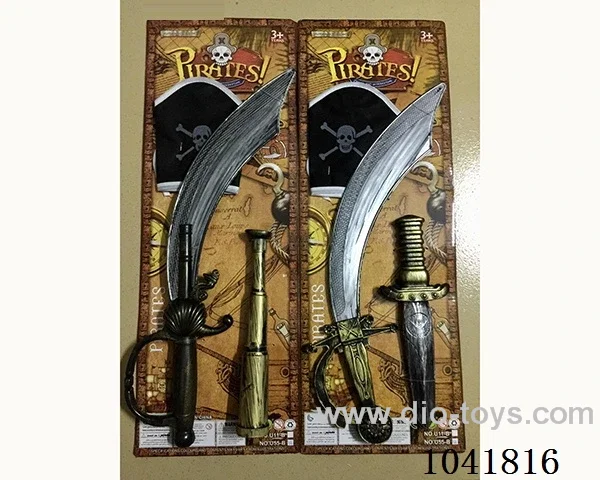 Weapon toy 2sets mixed loading in Tied On Card
