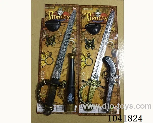 Weapon toy 2sets mixed loading in Tied On Card