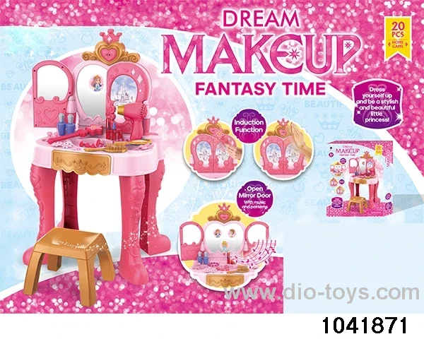 Dressing table set in color box