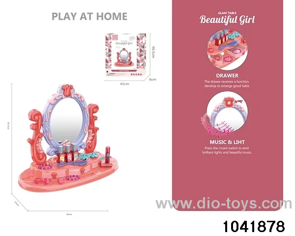 Dressing table set in color box