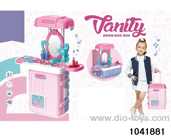 3-in-1 dressing trolley box in paper card
