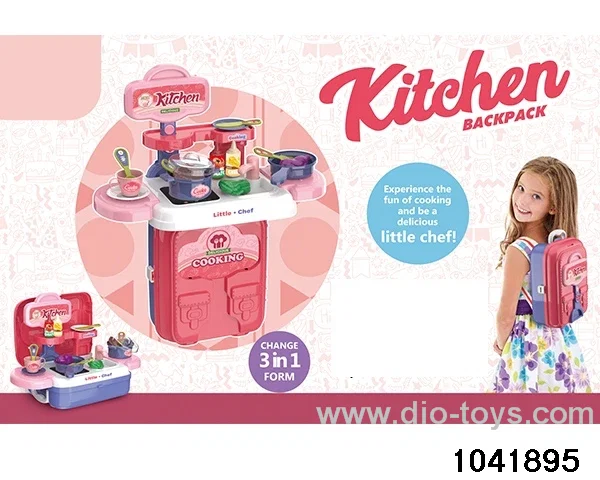3-in-1 kitchen backpack in paper card