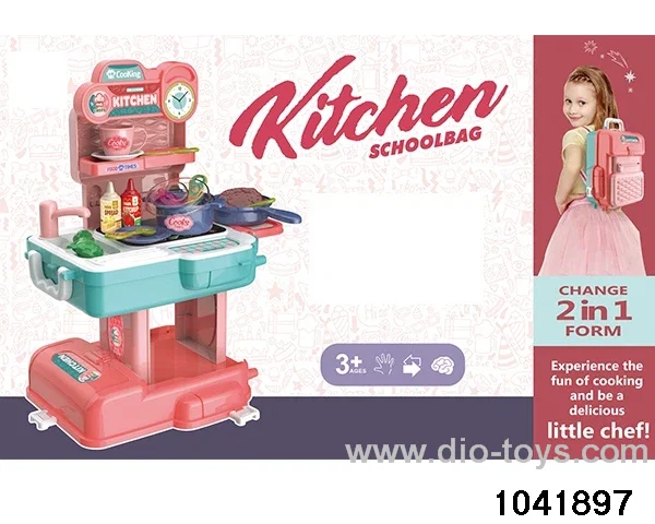 2-in-1 kitchen backpack in paper card