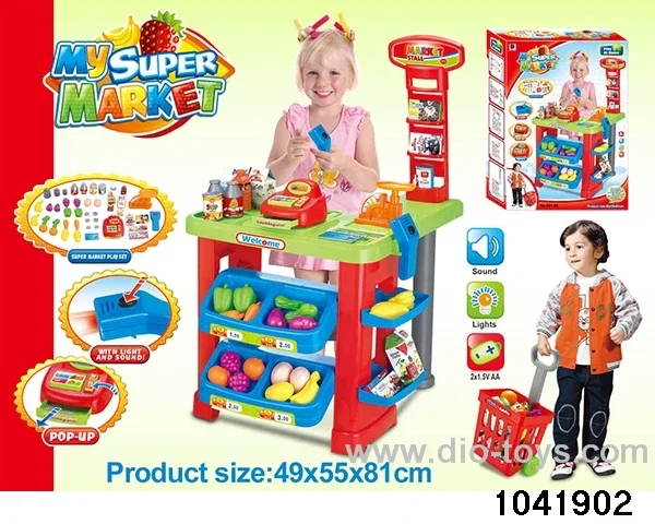 Supermarket Cashier in color box