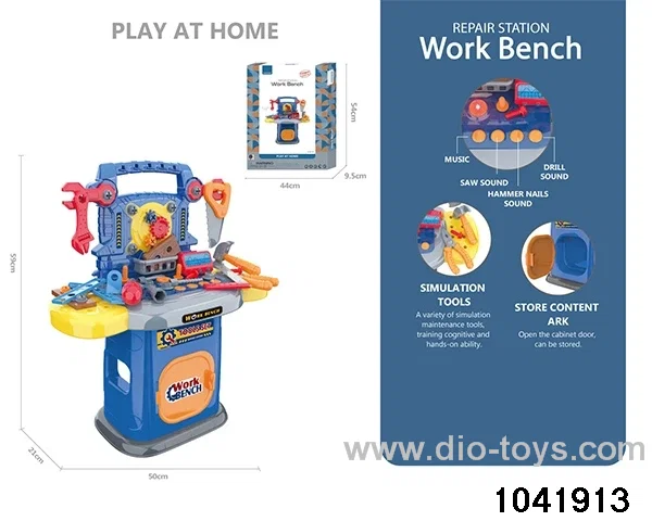 Sound and light tool table in color box