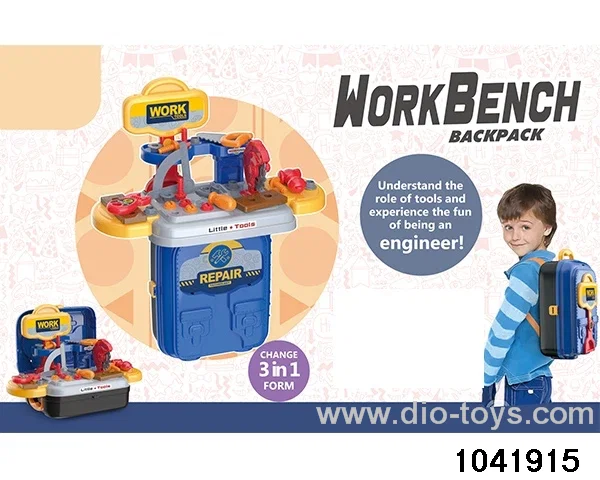 3-in-1 tool backpack in paper card