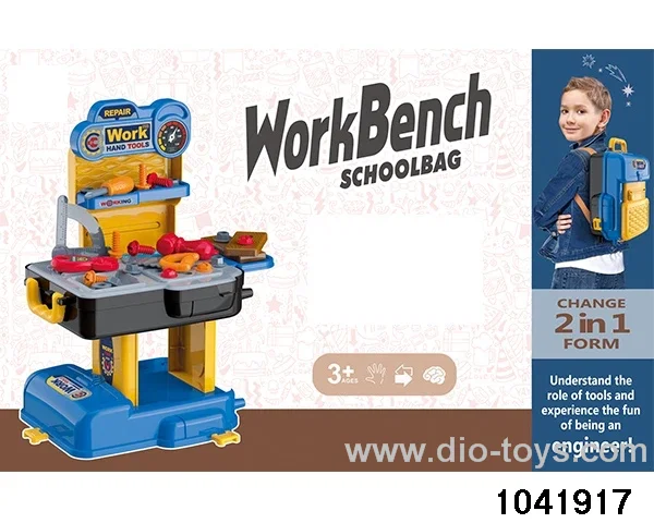 2-in-1 tool backpack in paper card