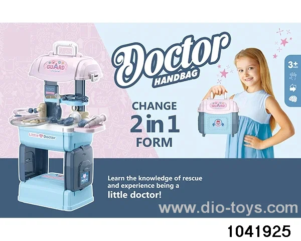 2-in-1 doctor's handbag in paper card