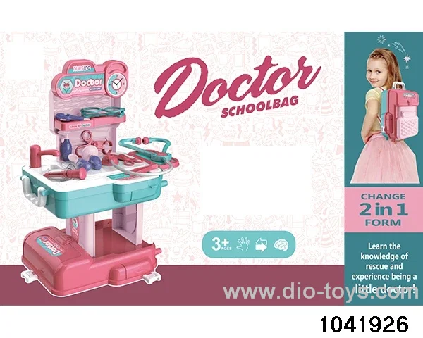 2-in-1 doctor backpack in paper card