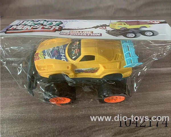 Bounce inertial car in PVC bag