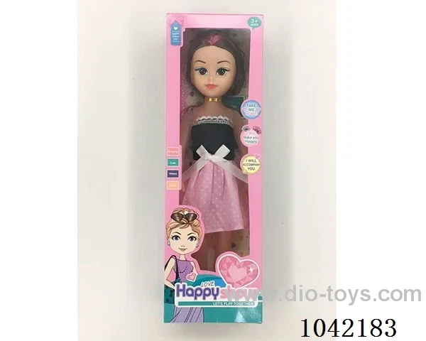 18inch doll with music in window box