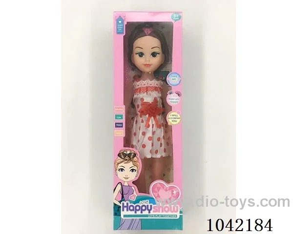 18inch doll with music in window box