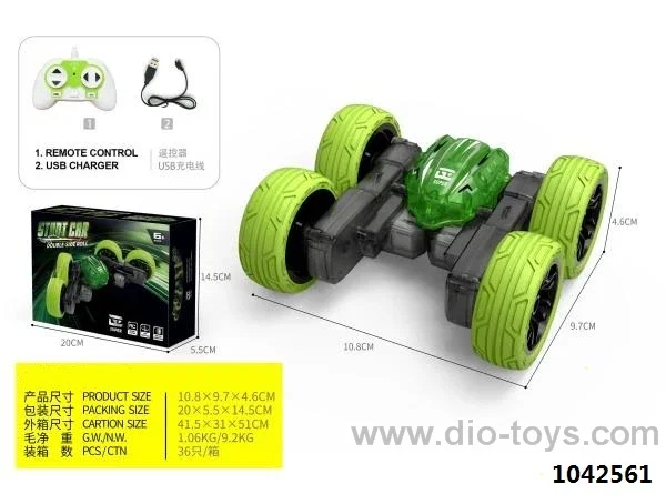 stunt car in color box