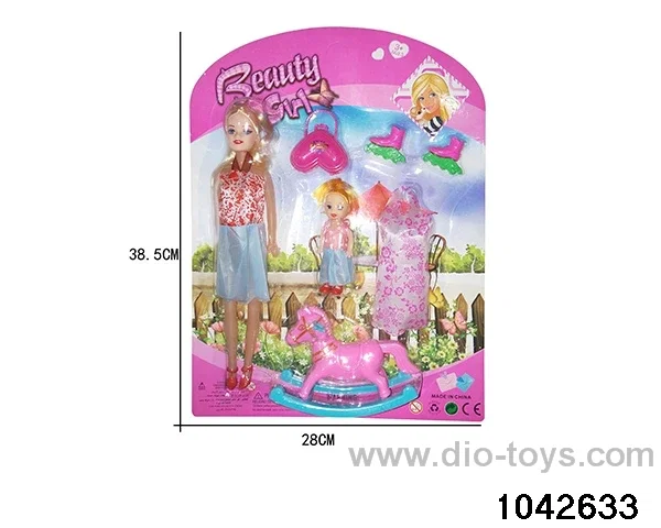 Barbie Set in Blister card