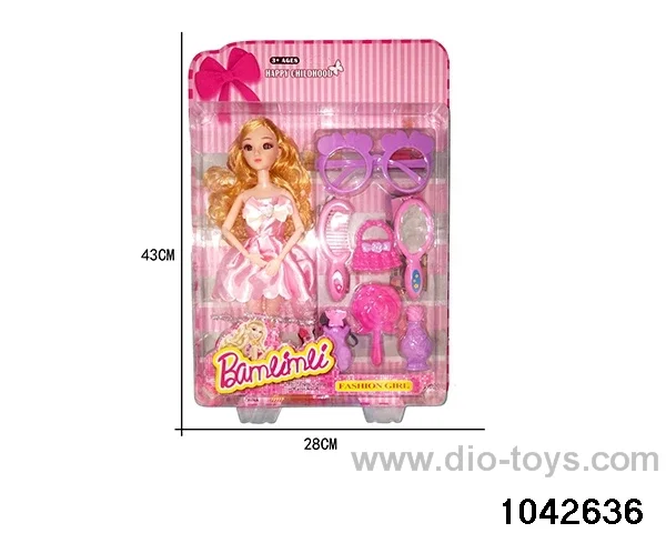 Barbie Set in clam shell
