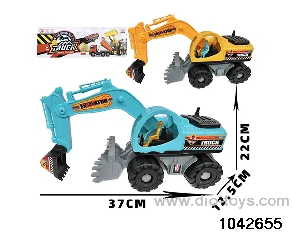 Inertial engineering vehicle in PP bag with header