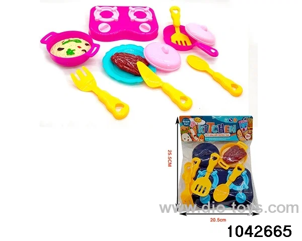 cutlery set in PP bag with header