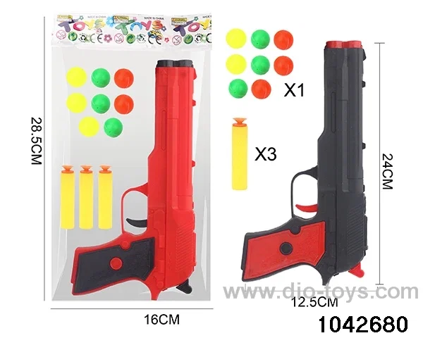 Soft bullet gun in opp bag