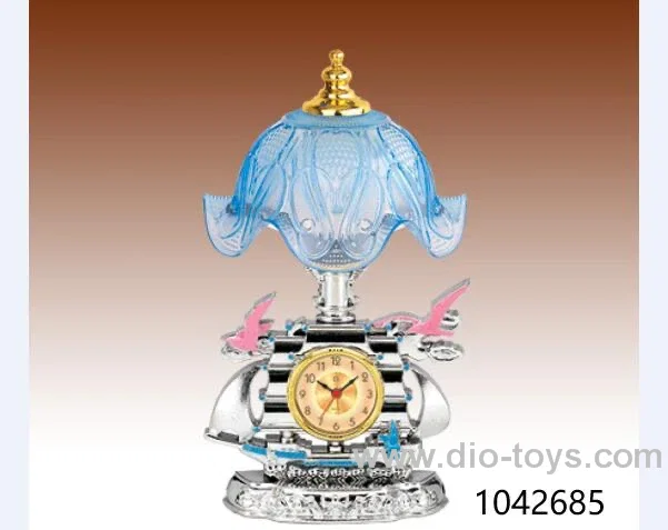 Lamp clock in color box