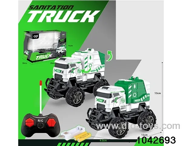 1:43 4ch RC car with light（Package electricity in window box