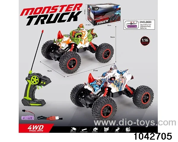 1:16 RC car in window box