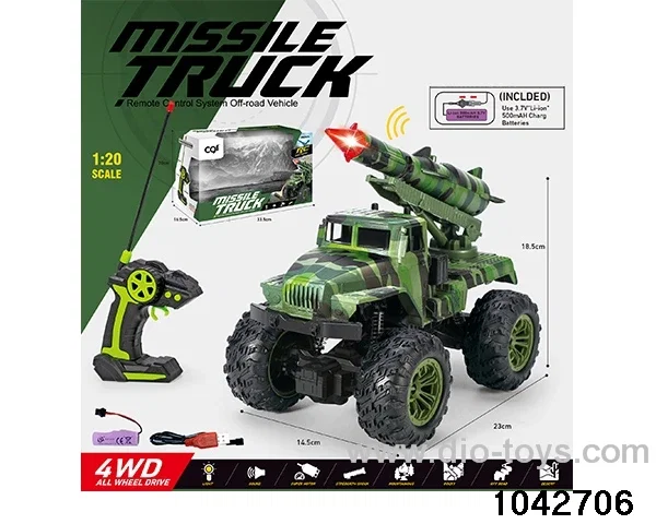 1:20 RC car W L/M in window box