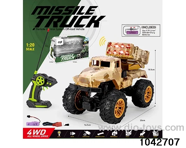 1:20 RC car W L/M in window box