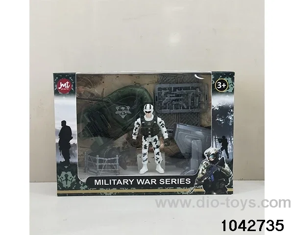 Military sets in window box