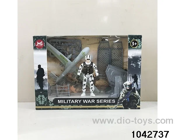 Military sets in window box