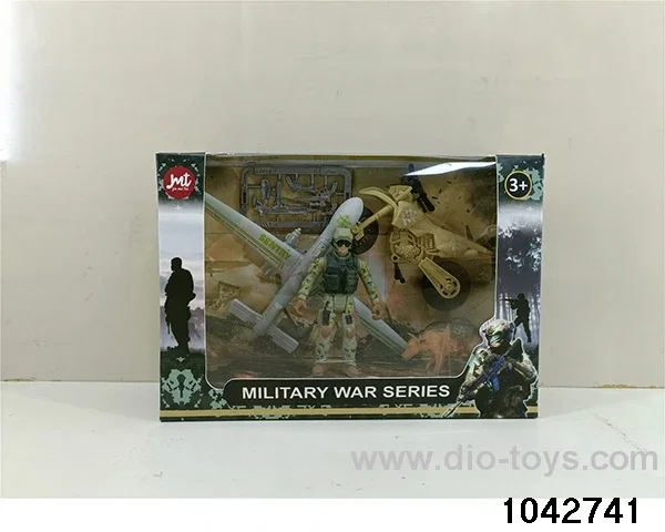 Military sets in window box