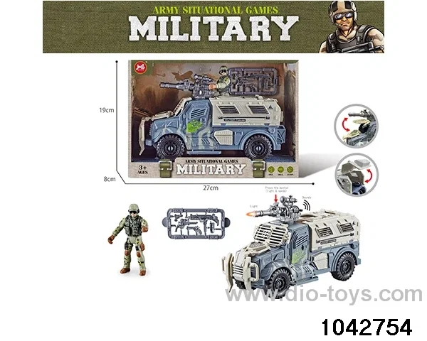 Military sets in display box