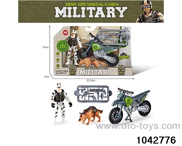 Military sets in display box