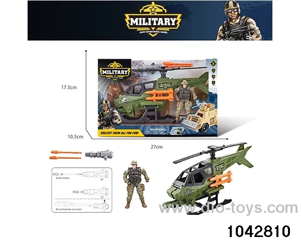 Military sets in window box