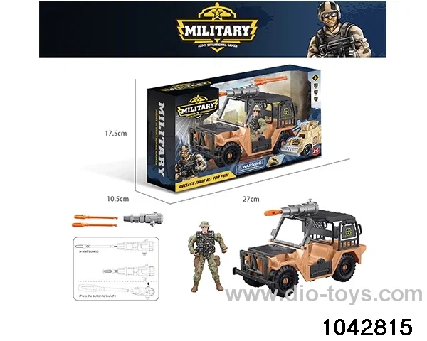 Military sets in window box