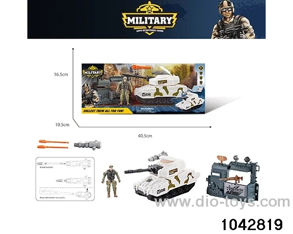Military sets in window box