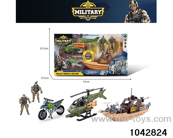 Military sets in window box