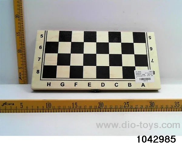 Wooden puzzles in Plastic film